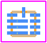 RT4813CGQUF - RICHTEK PCB footprint - Other - Other - UQFN-9L 2x2 (FC)