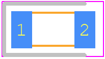 2108838-1 - TE Connectivity PCB footprint - Antennas Chip - Antennas Chip - SMD/SMT