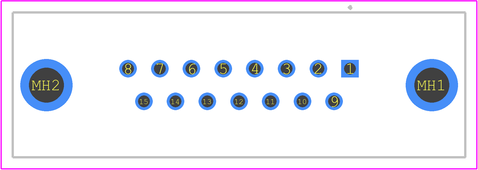 09642127235 - HARTING PCB footprint - Other - Other - 09642127235