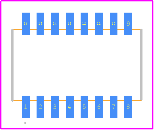 SOMC1601100KGDC - Vishay PCB footprint - Other - Other - SOMC1601100KGDC-3