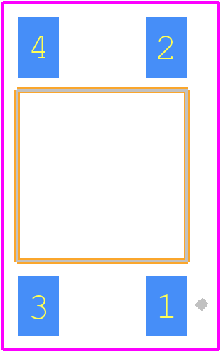 TL3301PF100QG - E-Switch PCB footprint - Other - Other - TL3301 Gullwing
