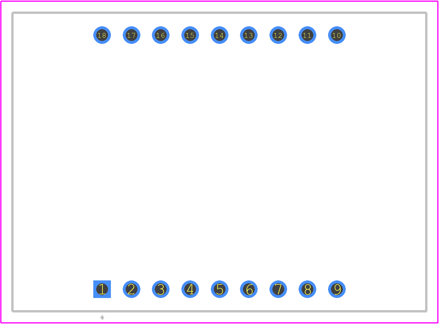 DA08-11SURKWA - Kingbright PCB footprint - Other - Other - DA08-11SURKWA-4