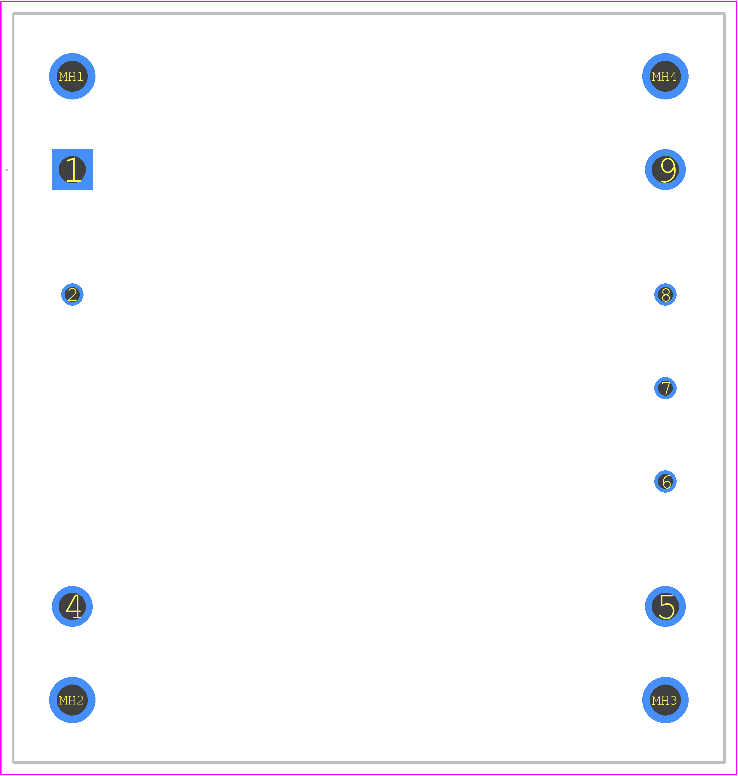 CHB300W-110S12 - Cincon PCB footprint - Other - Other - CHB300W-110S12-4