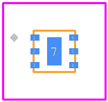 CG2163X3-C2 - CEL PCB footprint - Other - Other - 6pin-TSON_X3
