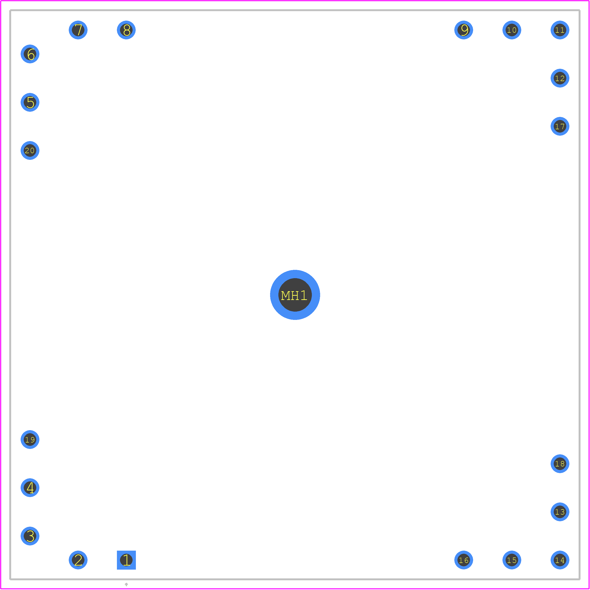 70055K - talema PCB footprint - Other - Other - 70055K-2