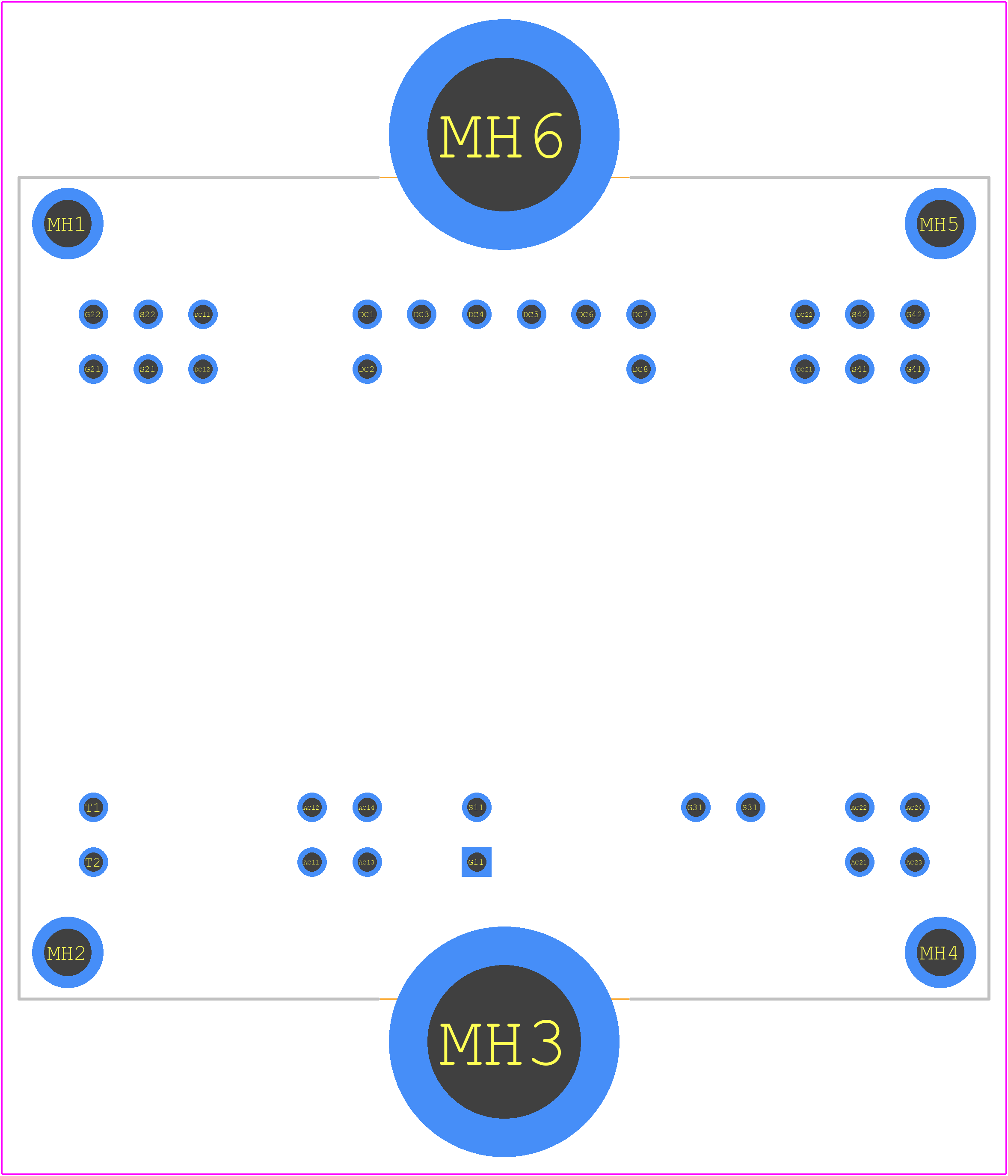 F4-15MR12W2M1_B76 - Infineon PCB footprint - Other - Other - F4-15MR12W2M1_B76-3