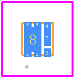 RW4C045BCTCL1 - ROHM Semiconductor PCB footprint - Other - Other - DFN1616-7T