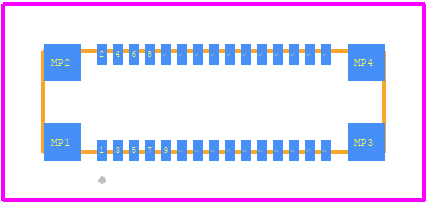 3-2363961-0 - TE Connectivity PCB footprint - Other - Other - 3-2363961-0-1