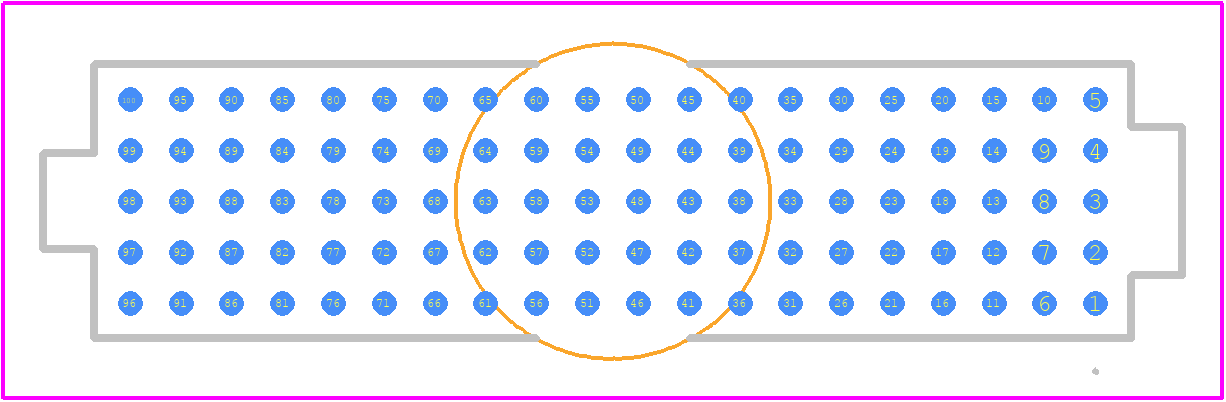 YFS-20-03-H-05-SB-K - SAMTEC PCB footprint - Other - Other - YFS-20-03-H-05-SB-K-2