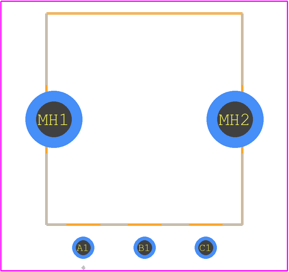 PEC16-4120F-N0012 - Bourns PCB footprint - Other - Other - PEC16-4120F-N0012-1