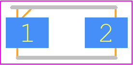 SS54 - LGE PCB footprint - Diodes Moulded - Diodes Moulded - SS54
