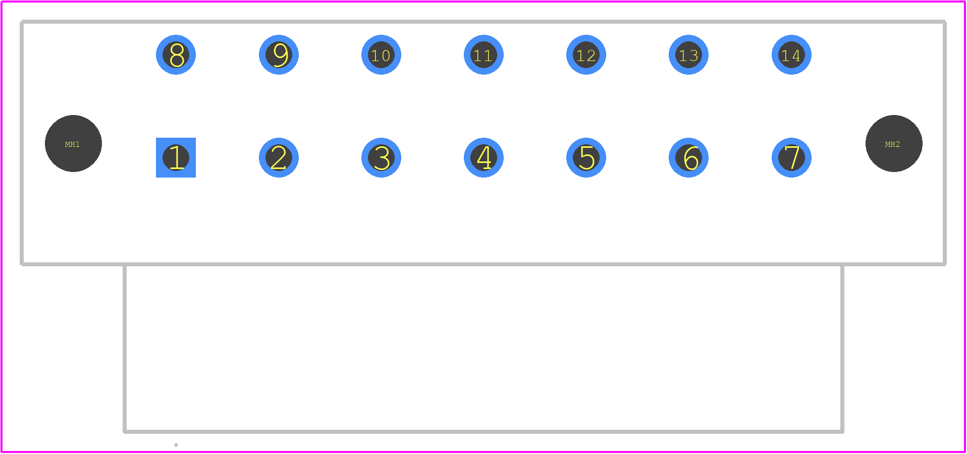 1843800000 - Weidmüller PCB footprint - Other - Other - 1843800000