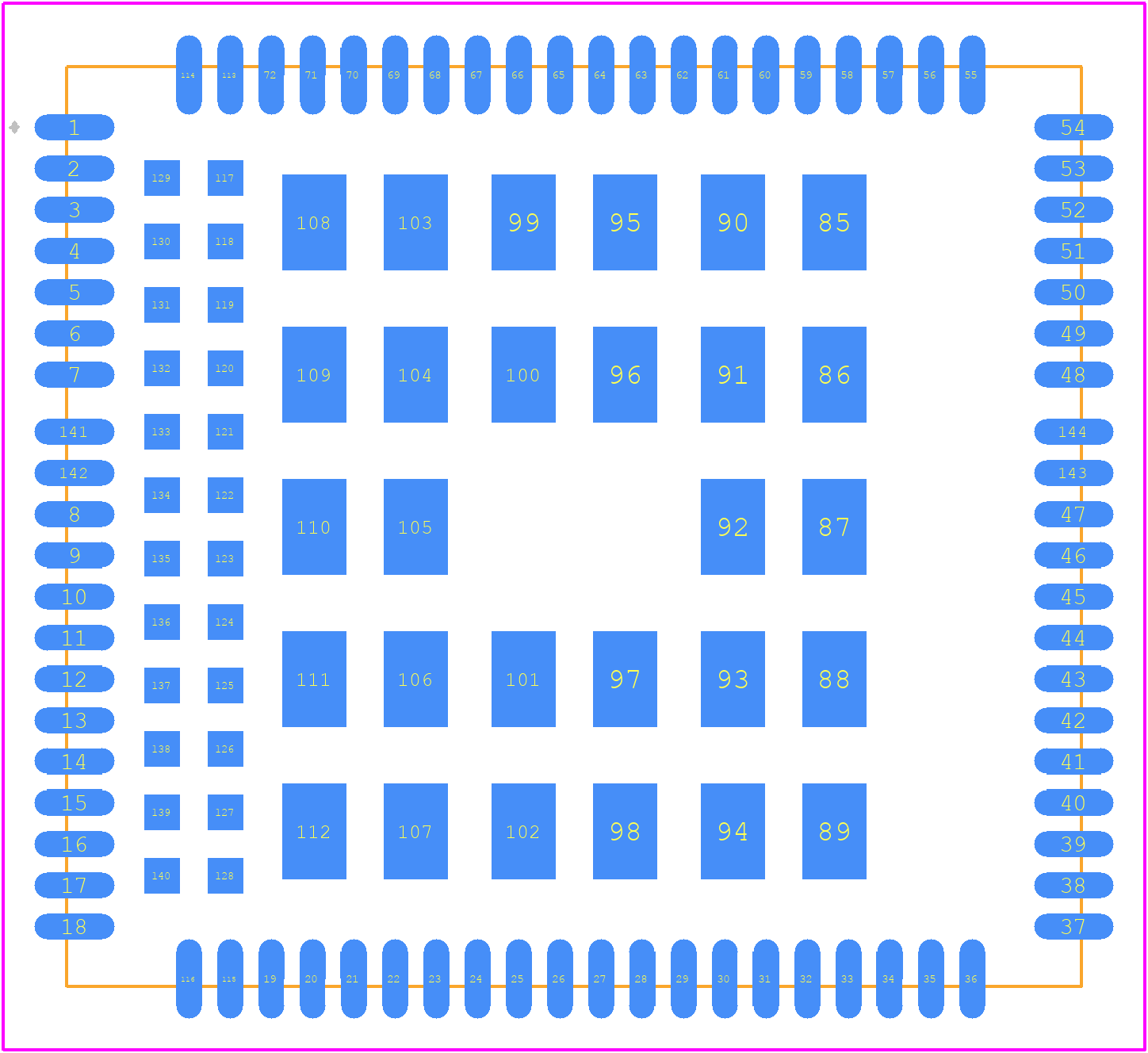 Quectel EC200T - Quectel PCB footprint - Other - Other - Quectel EC200T-4