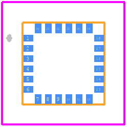 ICM-20789 - TDK PCB footprint - Other - Other - ICM-20789-4
