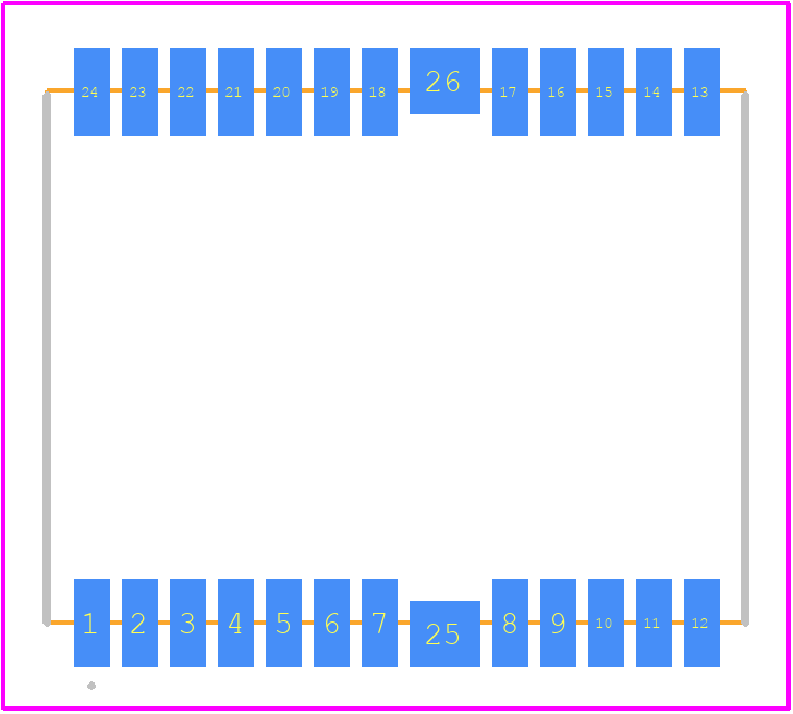 GPS1216F - RF SOLUTIONS PCB footprint - Other - Other - GPS1216F-3