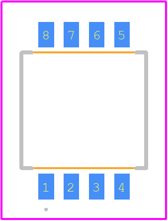 218-4LPSF - CTS PCB footprint - Other - Other - 4-Pole Gull Wing