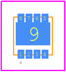 RQ3P300BHTB1 - ROHM Semiconductor PCB footprint - Other - Other - HSMT8_2021