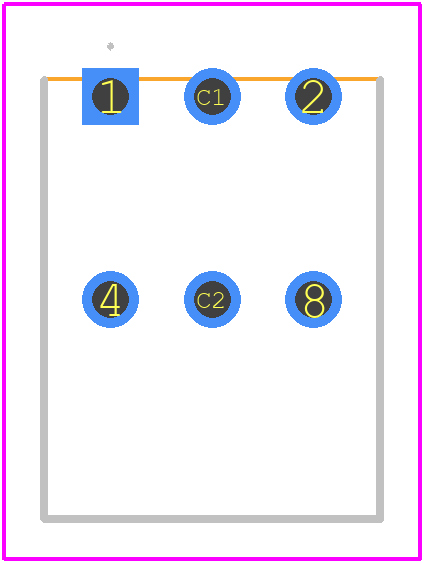 NDFC16H - NKK Switches PCB footprint - Other - Other - NDFC16H-1