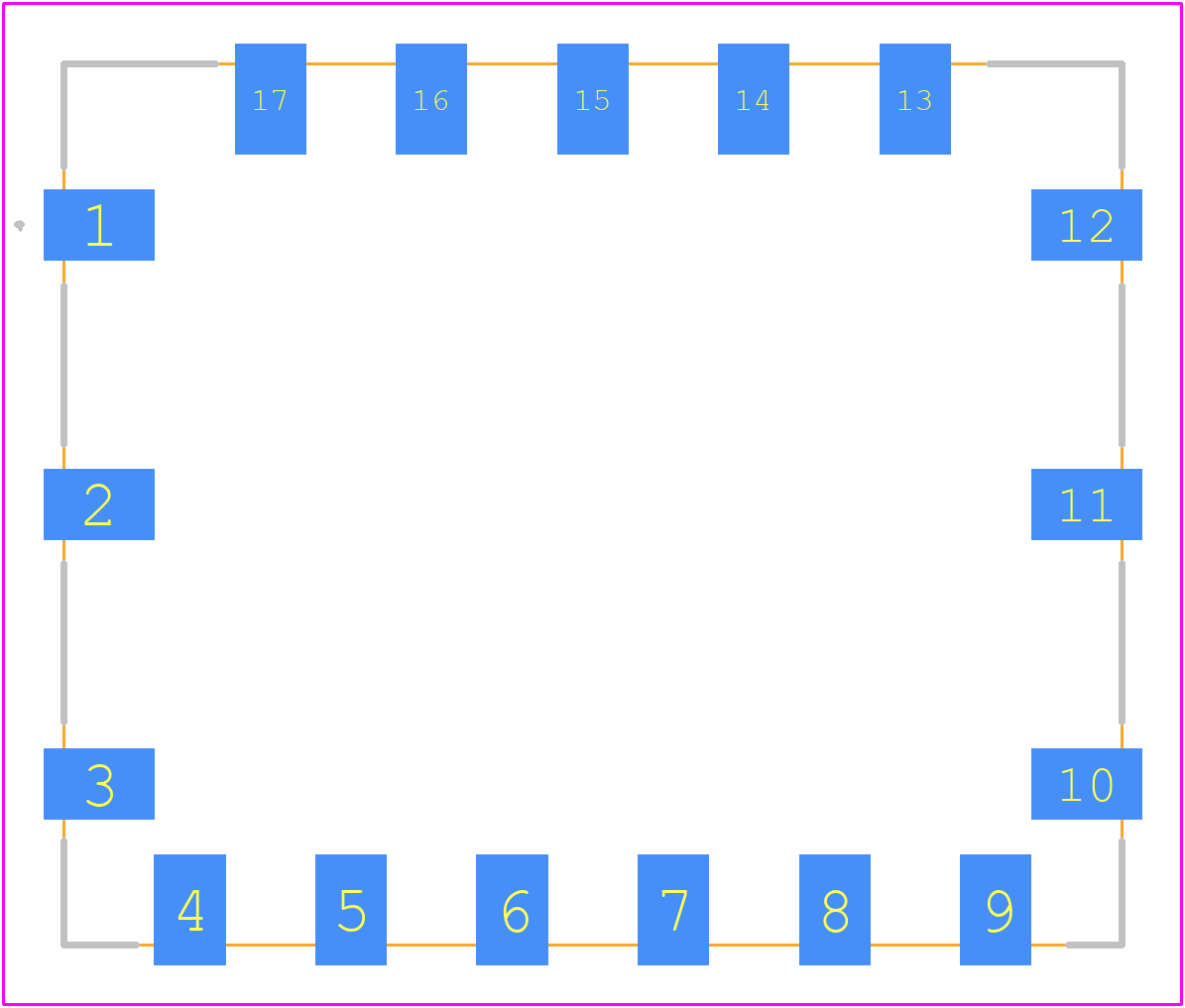 CBP6-950BB+ - Mini-Circuits PCB footprint - Other - Other - CBP6-950BB+-2