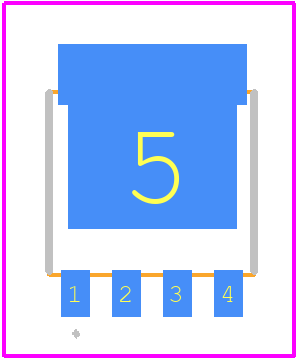 PSMNR58-30YLHX - Nexperia PCB footprint - Other - Other - LFPAK56E; Power-SO8 (SOT1023)