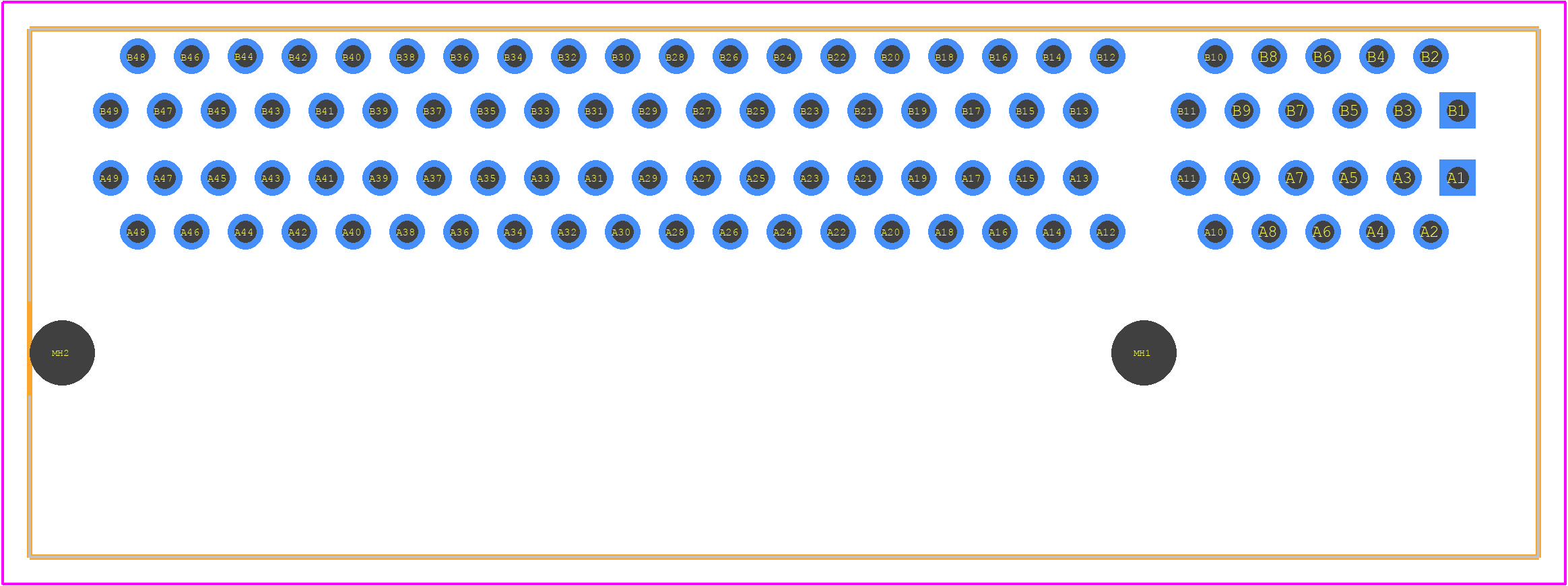 2-1761465-3 - TE Connectivity PCB footprint - Other - Other - 2-1761465-3-7