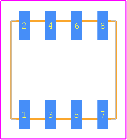 ICF-308-S-O-TR - SAMTEC PCB footprint - Other - Other - ICF-308-S-O-TR-1