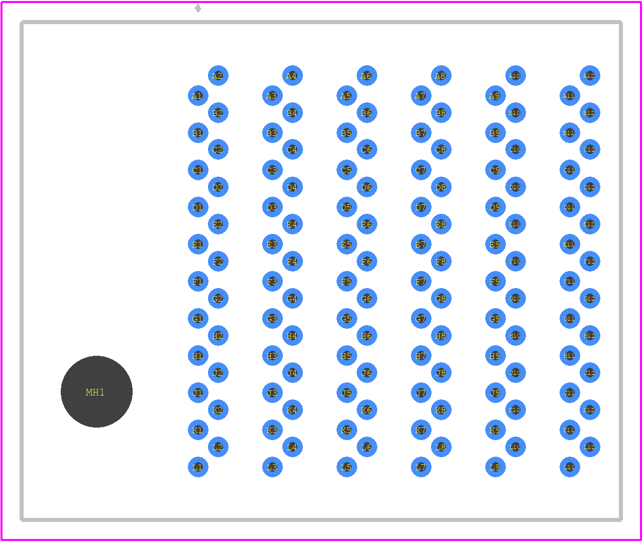 0757057608 - Molex PCB footprint - Other - Other - 0757057608-6