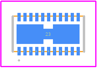 LTC4089EDJC-1#TRPBF - Analog Devices PCB footprint - Other - Other - DJC Package 22-Lead Plastic DFN (6mm × 3mm) (Reference LTC DWG # 05-08-1714 Rev Ø)