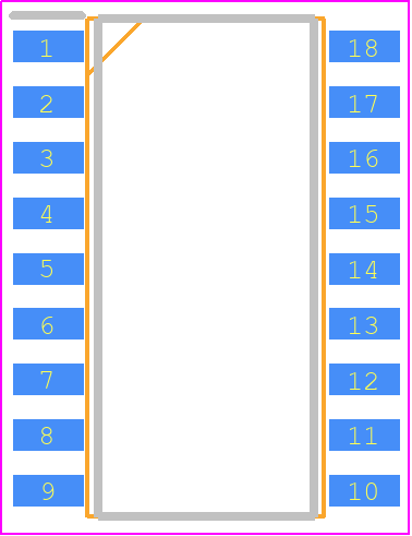 SSC9522S - ALLEGRO SANKEN PCB footprint - Small Outline Packages - Small Outline Packages - SSC9522S