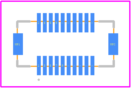 DF12NB(4.0)-20DP-0.5V(51) - Hirose PCB footprint - Other - Other - DF12NB(4.0)-20DP-0.5V(51)-1
