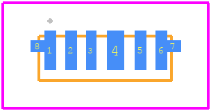 IN-PI4818QAS5R5G5BPW - Inolux PCB footprint - Other - Other - IN-PI4818QAS5R5G5BPW-5