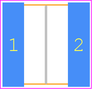 C2225X823KDRACTU - Yageo Group PCB footprint - Capacitor Chip Non-polarised - Capacitor Chip Non-polarised - 2225_2021