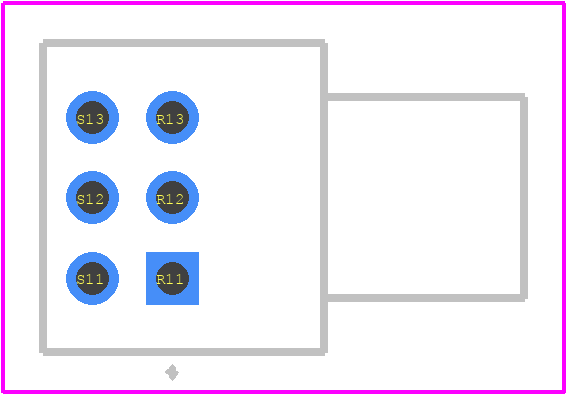 TP76N00B - Tocos PCB footprint - Other - Other - TP76N00B-1