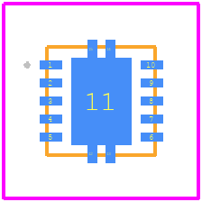 INA826SIDRCT - Texas Instruments PCB footprint - Other - Other - INA826SIDRCT-2