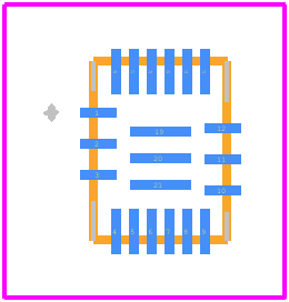 NB675GL-Z - Monolithic Power Systems (MPS) PCB footprint - Other - Other - NB675GL-Z-1