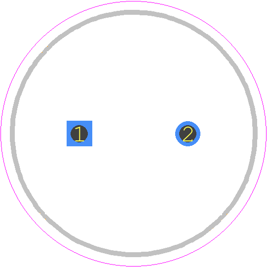 SCCT20B106PRB - Kyocera AVX PCB footprint - Capacitor, Polarized Radial Diameter - Capacitor, Polarized Radial Diameter - 12.5mm x 20mm_2025