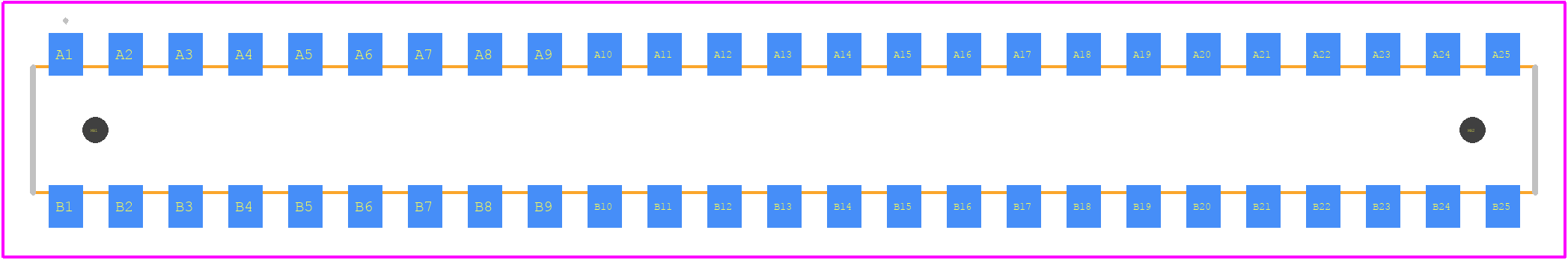 0791091224 - Molex PCB footprint - Other - Other - 0791091224-2