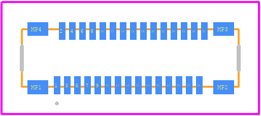 XSLS00-30 - KEL CORPORATION PCB footprint - Other - Other - XSLS00-30-1