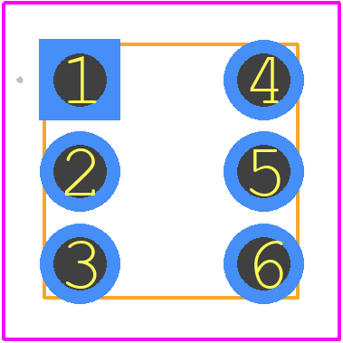 225711 - TE Connectivity PCB footprint - Other - Other - 225711-2