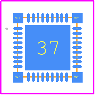 DSPIC33CK128MP203-E/M5 - Microchip PCB footprint - Other - Other - DSPIC33CK128MP203-E/M5-1