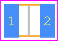 MLVC13V024C1050 - Eaton PCB footprint - Varistors Chip - Varistors Chip - MLVC13V024C1050