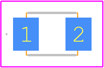 SMBJ15CAE3/TR13 - Microchip PCB footprint - Other - Other - SMBJ15CAE3/TR13-1