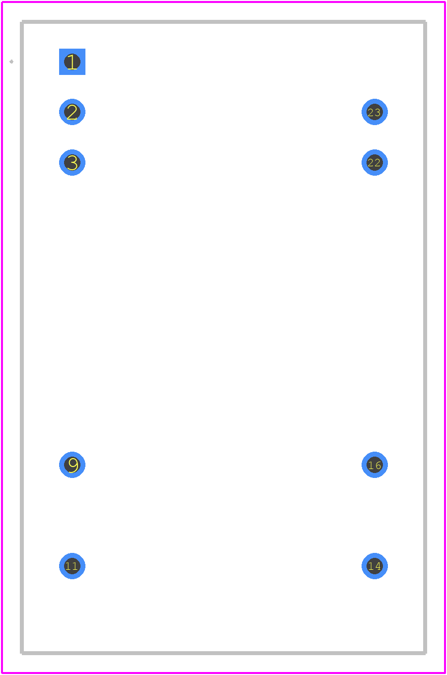 TEN 3-11022WIRH - Traco Power PCB footprint - Other - Other - TEN 3WIRH