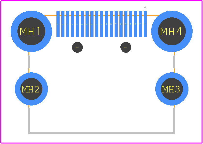 1827059-3 - TE Connectivity PCB footprint - Other - Other - 1827059-3-4