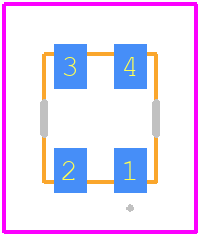 LA E63F-EBGA-24 - ams OSRAM PCB footprint - Other - Other - LA E63F-EBGA-24-1