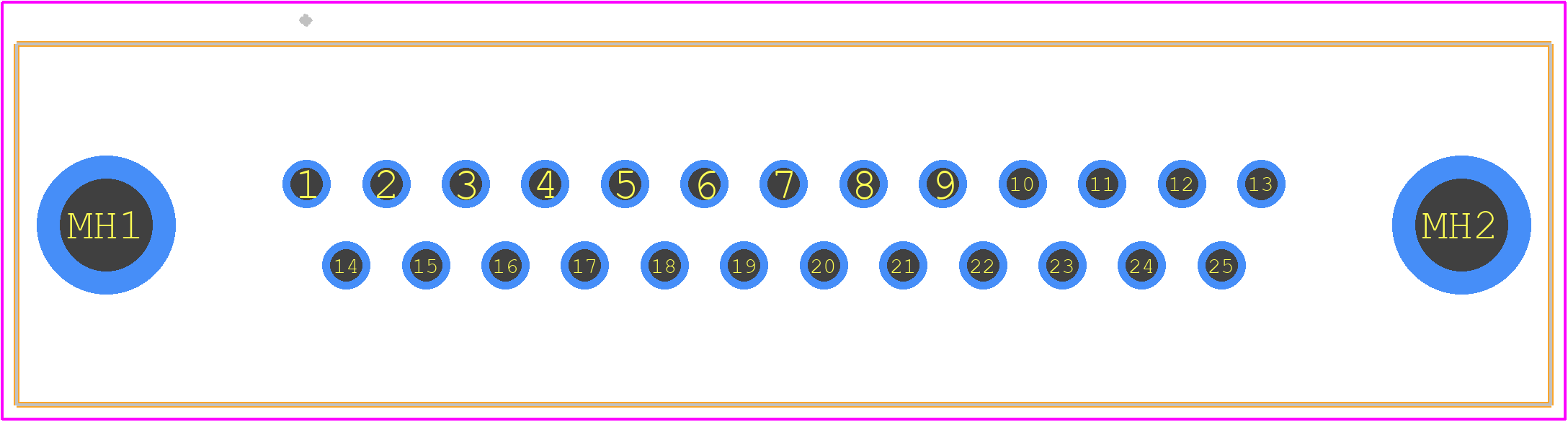 09653217702 - HARTING PCB footprint - Other - Other - 09653217702-2