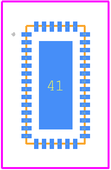 PI3USB30532 - Diodes Incorporated PCB footprint - Other - Other - 40-PIN TQFN