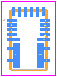 MPM3632CGQV-Z - Monolithic Power Systems (MPS) PCB footprint - Other - Other - QFN-20 (3mmx5mmx1.6mm) _FFW