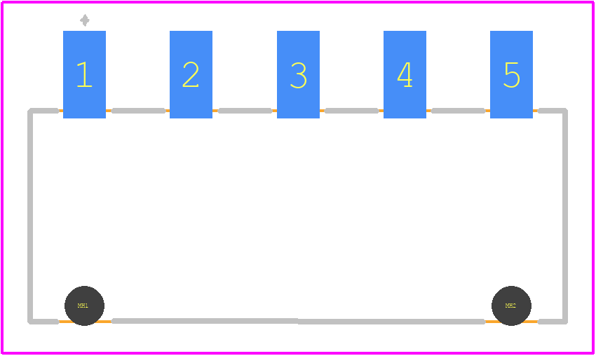 2383941-5 - TE Connectivity PCB footprint - Other - Other - 2383941-5-1