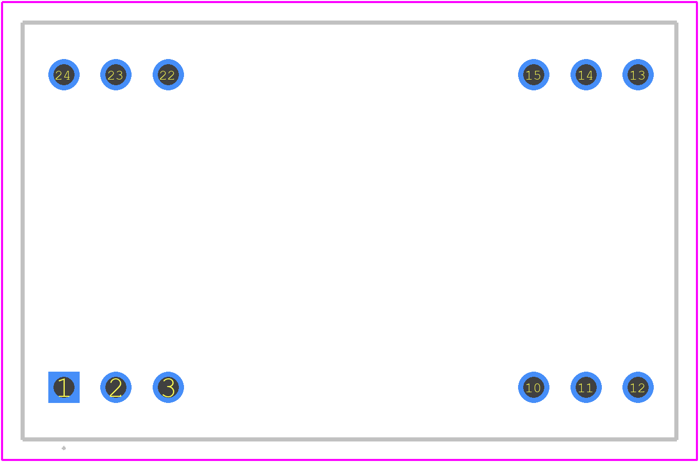 IA0515KS-1W - Mornsun Power PCB footprint - Other - Other - IA0515KS-1W-3